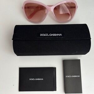AUTHENTIC Dolce & Gabbana Blush Pink Sunglasses DG4297